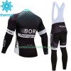 Maillot Cyclisme Hiver + Collant à Bretelles 2017 Bora-Hansgrohe Femme N001